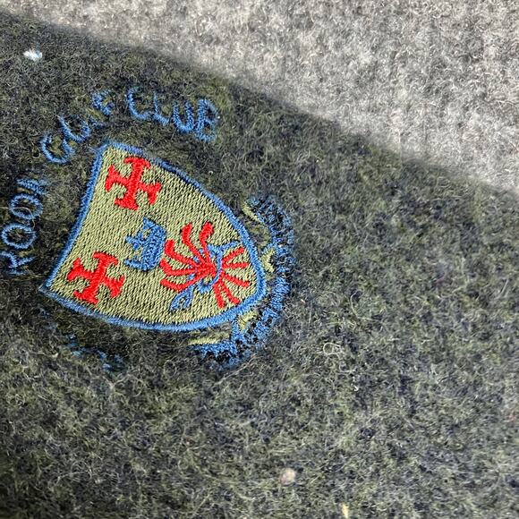 Peter Scott Sweater Mens Size 46 Green Argyle Wool Blend Pullover Knit Vintage - Picture 5 of 8